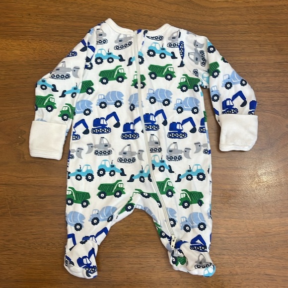 OLD NAVY CARTERS EUC 100% Cotton Bundle of 6 Newborn Baby Boy Sleeper Pajama - Picture 5 of 7